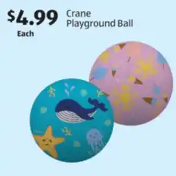 Aldi Crane Playground Ball offer