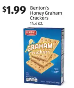 Aldi Benton's Honey Graham Crackers offer
