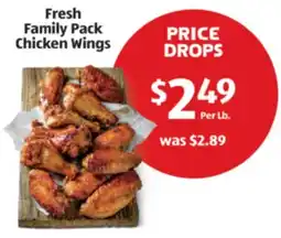 Aldi Fresh Family Pack Chicken Wings offer