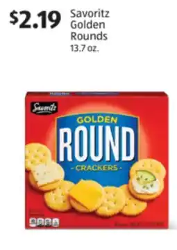 Aldi Savoritz Golden Rounds offer