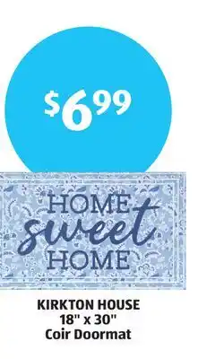 Aldi KIRKTON HOUSE 18 x 30 Coir Doormat offer