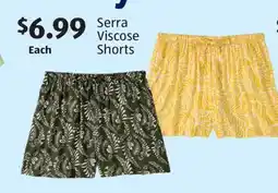 Aldi Serra Viscose Shorts offer
