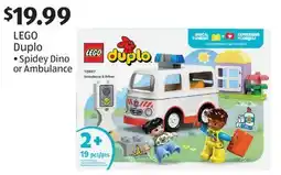 Aldi LEGO Duplo • Spidey Dino or Ambulance offer