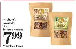 Pavilions Michele's Granola offer