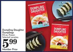 Pavilions Dumpling Daughter Dumplings offer