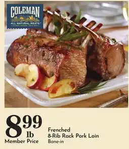 Pavilions Frenched 8-Rib Rack Pork Loin offer