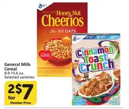 Vons General Mills Cereal offer