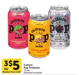 Vons Culture Pop Probiotic offer