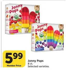 Vons Jonny Pops offer
