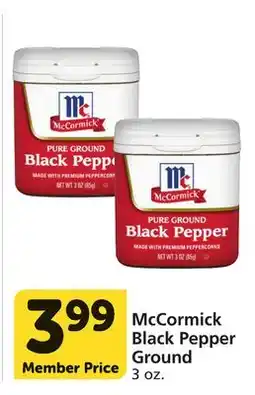 Vons McCormick Black Pepper Ground offer