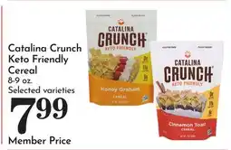 Pavilions Catalina Crunch Keto Friendly Cereal offer