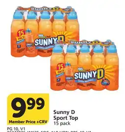 Vons Sunny D Sport Top offer
