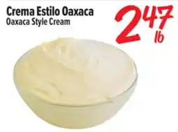 El Super Crema Estilo Oaxaca offer