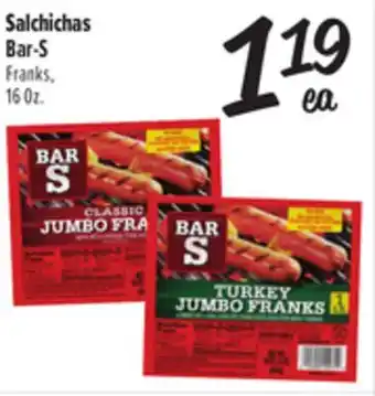 El Super Bar-S Franks offer