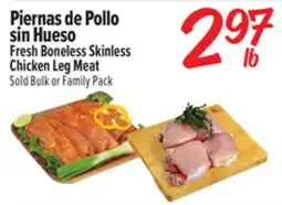 El Super Fresh Boneless Skinless Chicken Leg Meat offer