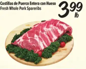 El Super Fresh Whole Pork Spareribs offer