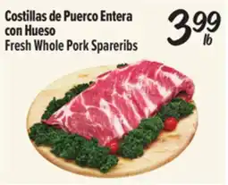 El Super Fresh Whole Pork Spareribs offer