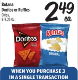 El Super Doritos or Ruffles Chips offer