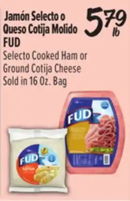 El Super Selecto Cooked Ham or Ground Cotija Cheese offer