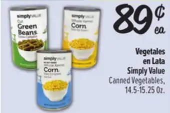 El Super Canned Vegetables offer