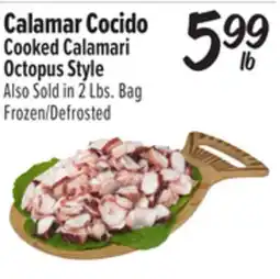 El Super Cooked Calamari Octopus Style offer