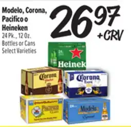 El Super Modelo, Corona, Pacifico o Heineken offer