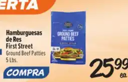 El Super First Street Ground Beef Patties offer