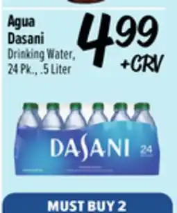 El Super Dasani Drinking Water offer