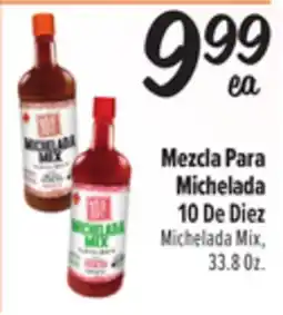 El Super Mezcla Para Michelada 10 De Diez offer