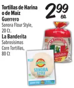 El Super Guerrero Sonora Flour Style, 20 ct Corn Tortillas, 80 Ct offer