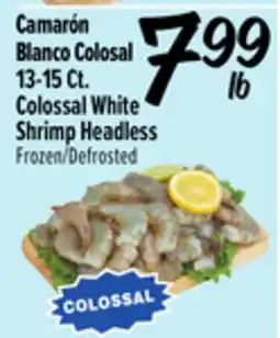 El Super 13-15Ct. Colossal White Shrimp Headless offer
