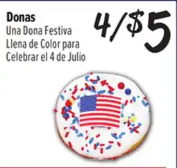 El Super Una Dona Festiva Llena de Color para Celebrar el 4 de Julio offer