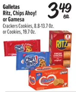 El Super Ritz, Chips Ahoy! or Gamesa Crackers Cookies, 8.8-13.7 Oz. or Cookies, 19.7 Oz offer