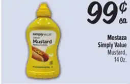 El Super Simply Value Mustard offer