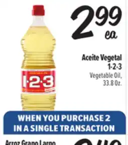 El Super Fresh 1-2-3 Vegetable Oil offer