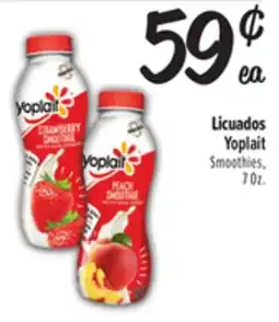 El Super Fresh Yoplait Smoothies offer