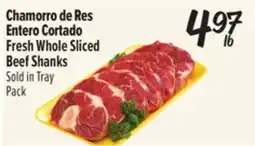 El Super Fresh Fresh Whole Sliced Beef Shanks offer