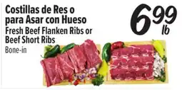 El Super Fresh Fresh Beef Flanken Ribs or Beef Short Ribs offer