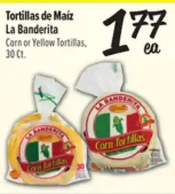 El Super Fresh La Banderita Corn or Yellow Tortillas offer