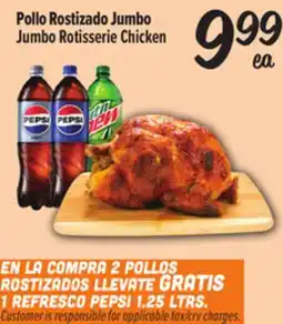 El Super Fresh Jumbo Rotisserie Chicken offer