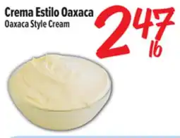 El Super Fresh Oaxaca Style Cream offer