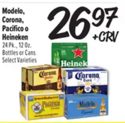 El Super Fresh Modelo, Corona, Pacifico o Heineken offer