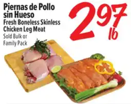 El Super Fresh Fresh Boneless Skinless Chicken Leg Meat offer