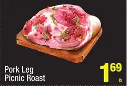 Super King Markets Pork Leg Picnic Roast offer
