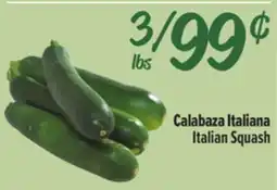 El Super Fresh Italian Squash offer