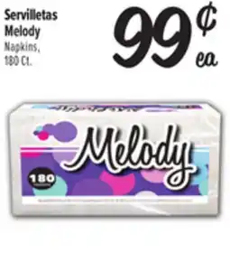 El Super Fresh Servilletas Melody offer