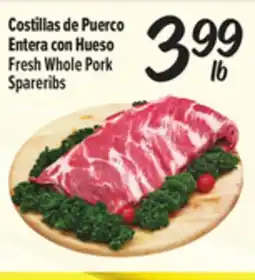 El Super Fresh Fresh Whole Pork Spareribs offer