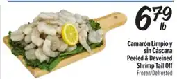 El Super Fresh Peeled & Deveined Shrimp Tail Off offer