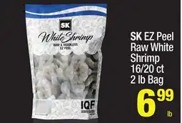 Super King Markets SK EZ Peel Raw White Shrimp offer