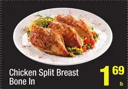 Super King Markets Chicken Split Breast Bone In offer